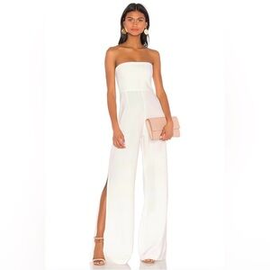 Nookie Glamour Jumpsuit in Ivory XS